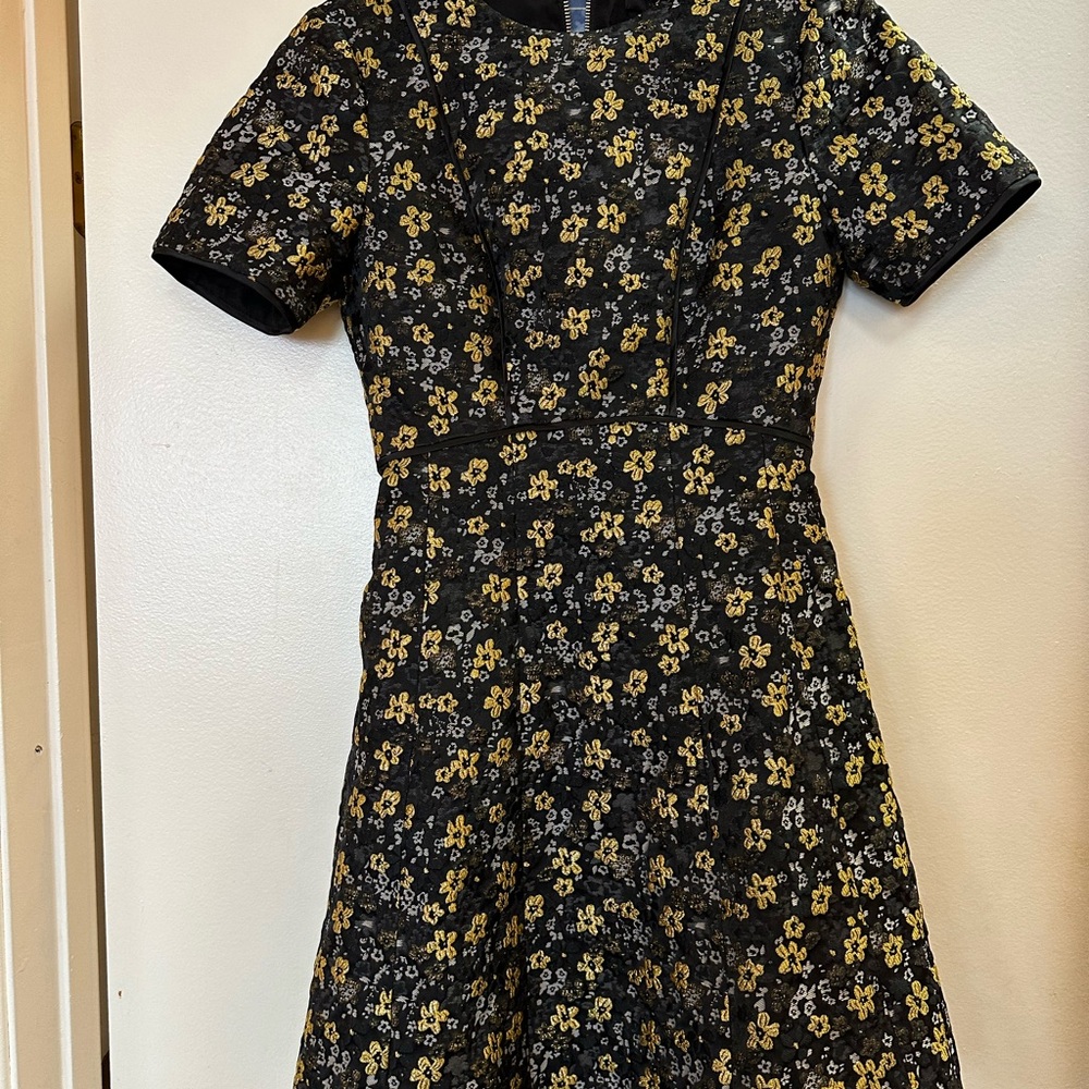 Floral Short Sleeve Dress